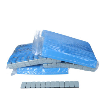 CIĘŻAREK KLEJONY STALOWY - 12 X 5G - SZARY (BOX/KPL 100 SZT)